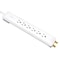 Monoprice Outlet Strip, Surge, Coax, 5-15R, 5-15P, 4 ft, White 9199 - alternate 7